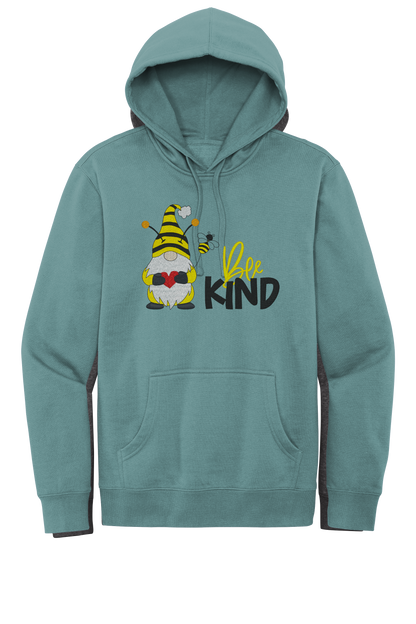 Embordered Hoodie bee kind Gnomes