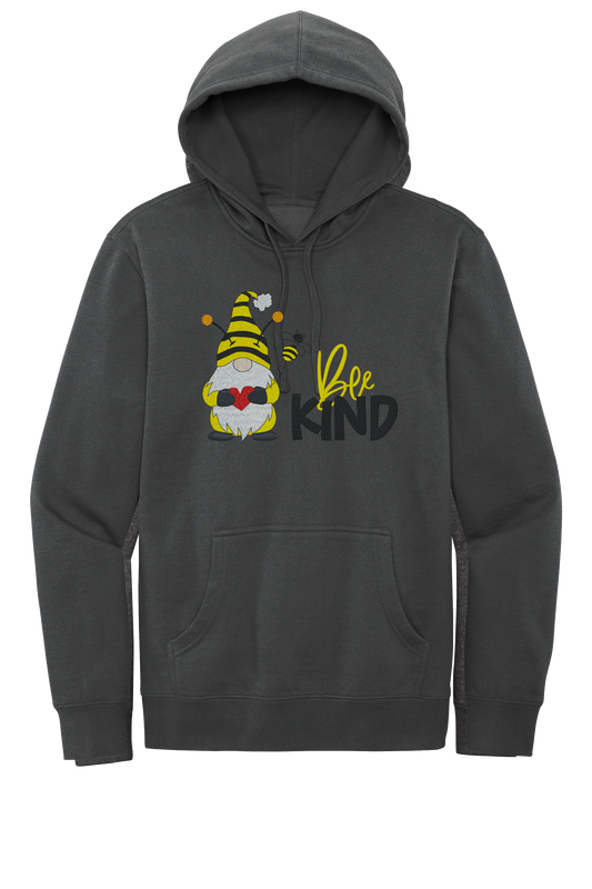 Embordered Hoodie bee kind Gnomes