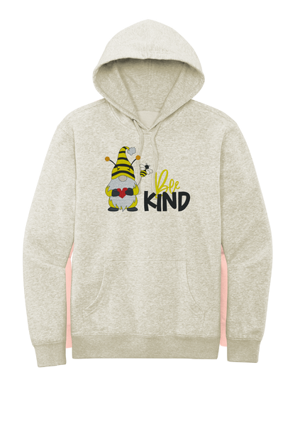 Embordered Hoodie bee kind Gnomes