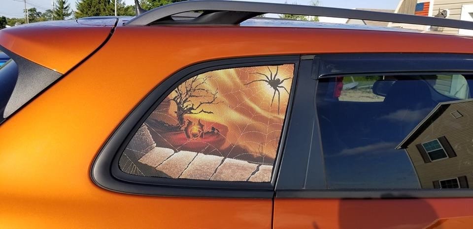 Jeep Cherokee full window decal full color