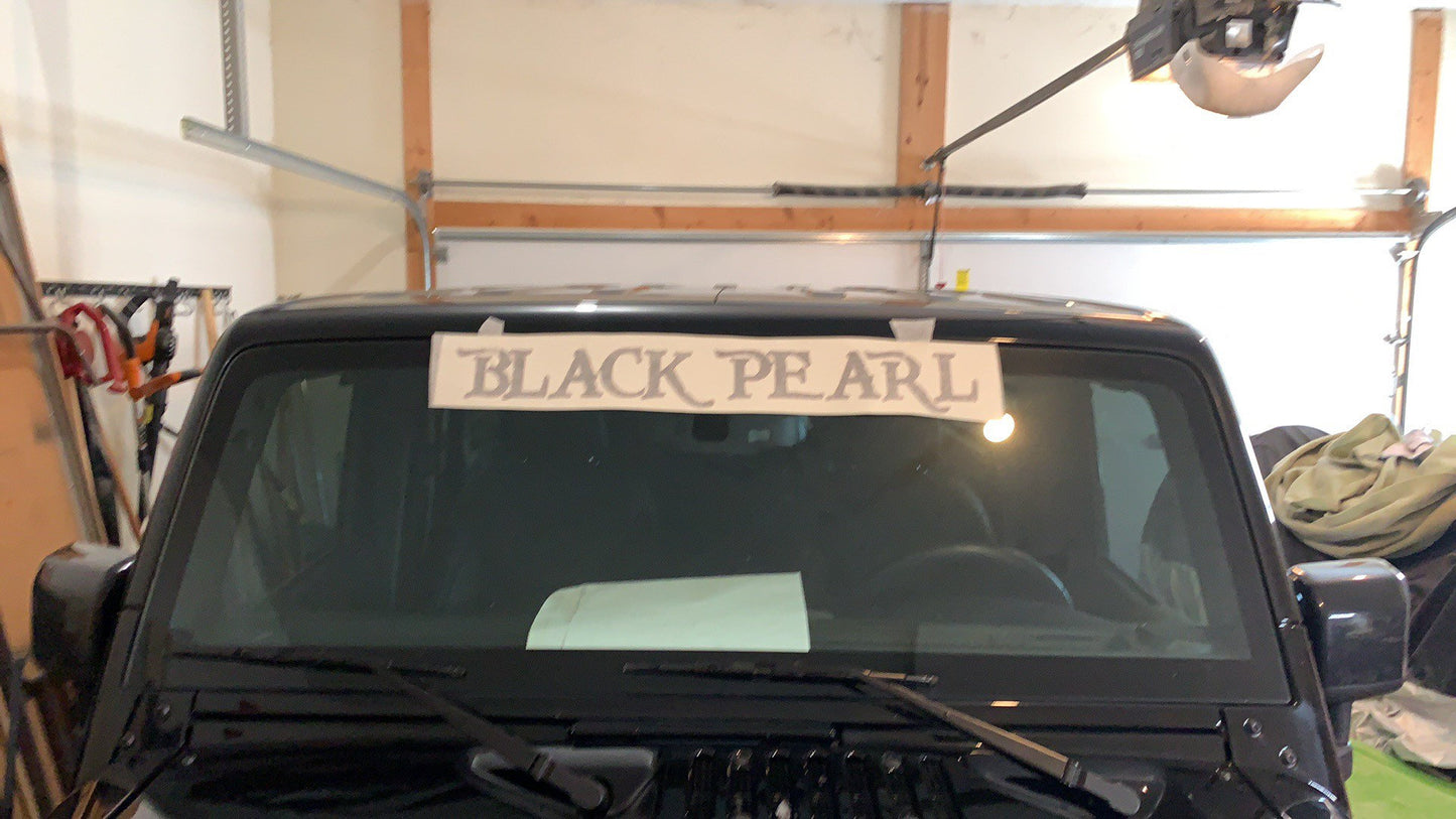 windshield Banner