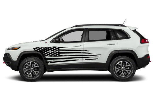 Jeep Cherokee Flag door