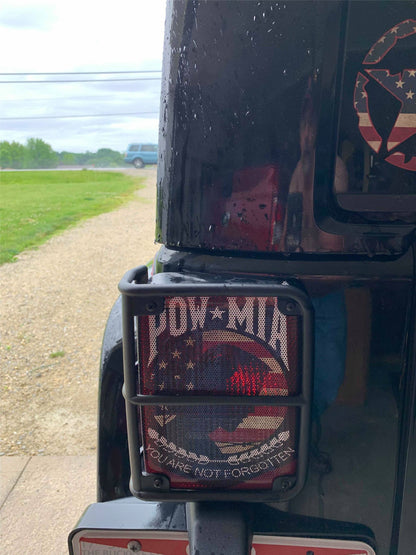 Jeep Wrangler Taillight decals