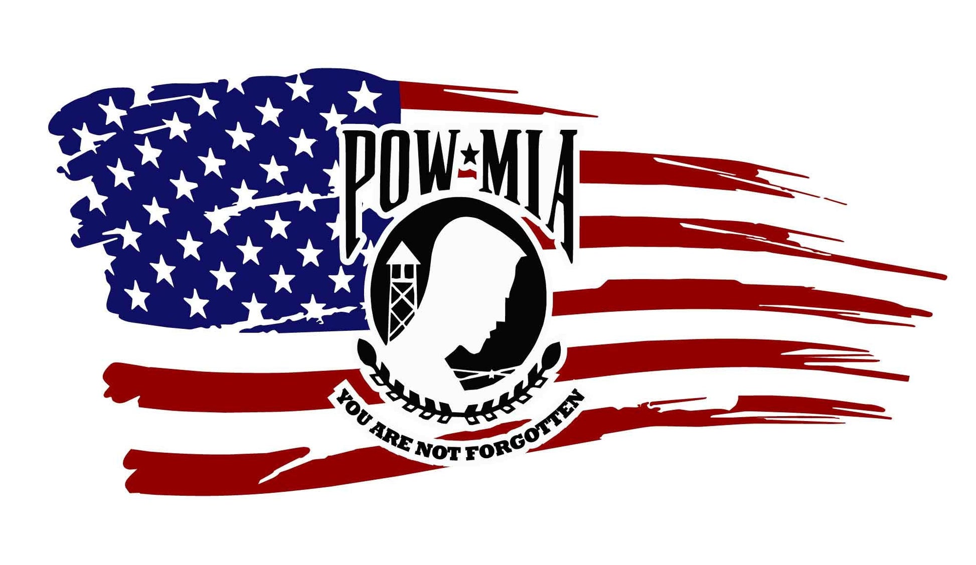 Pow Mia Flag – L & M custom graphics LLC