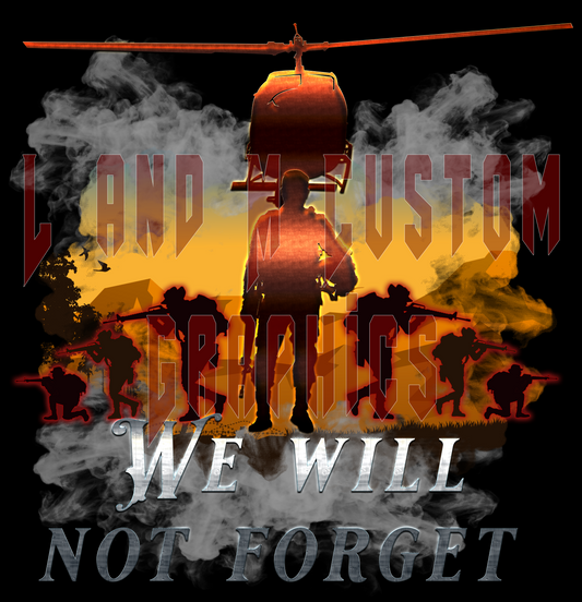 We will not forget