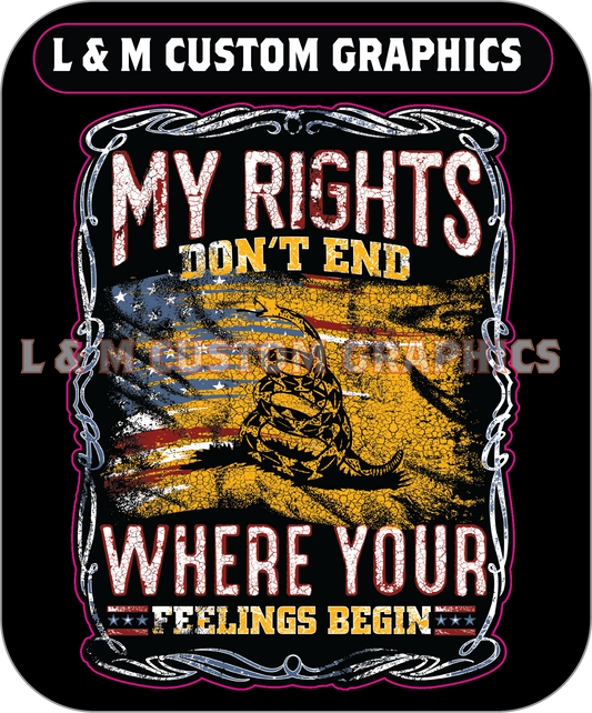 My rights don't end