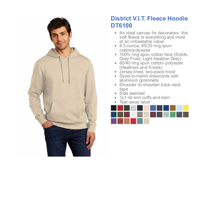 Embordered Hoodie DDJO