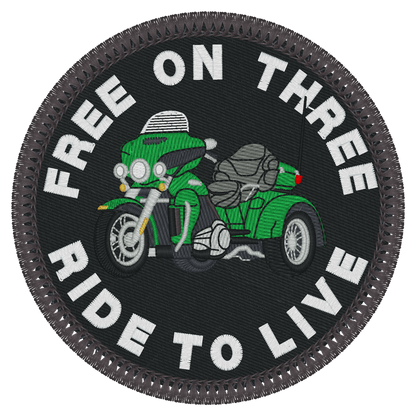 Tri glide free on three patch