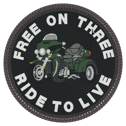 Tri glide free on three patch