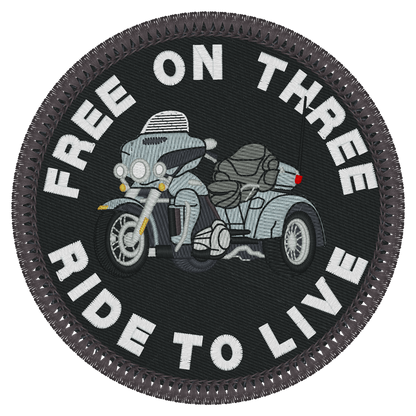 Tri glide free on three patch